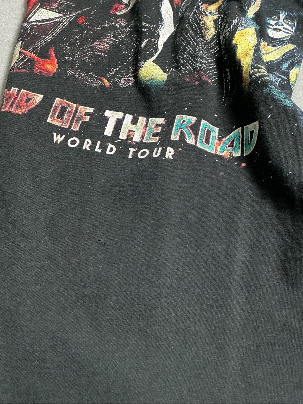 KISS Concert Tee End of the Road 2020 World Tour Black Graphic Tour T-Shirt - Picture 11 of 12